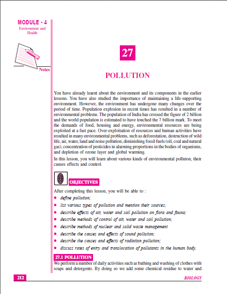 POLLUTION