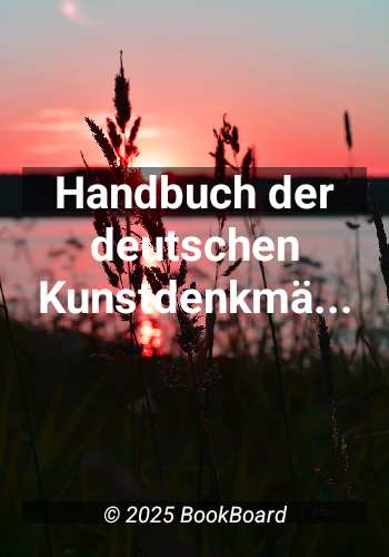 Handbuch der deutschen Kunstdenkmäler, Bd.1, Mitteldeutschland, 1914