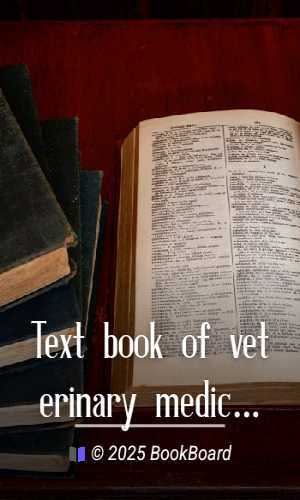 Text book of veterinary medicine, Volume 4 (of 5) by James Law