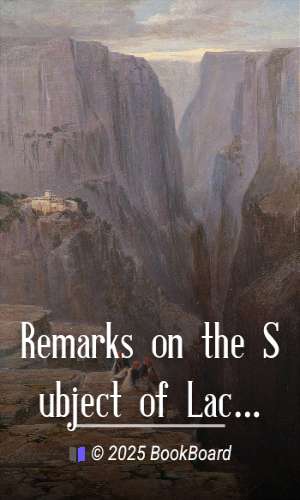 Remarks on the Subject of Lactation by Edward Morton