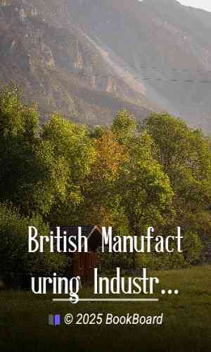 British Manufacturing Industries: Pottery, Glass and Silicates, Furniture and…