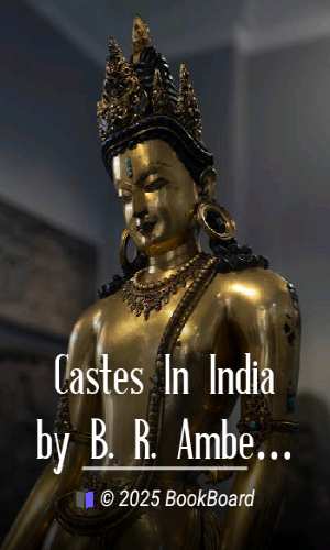 Castes In India by B. R. Ambedkar