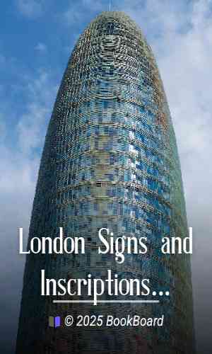 London Signs and Inscriptions by Philip Norman