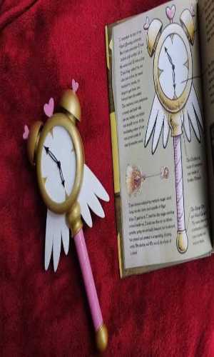 The clock and wand