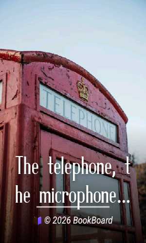 The telephone, the microphone & the phonograph by comte Th. Du Moncel