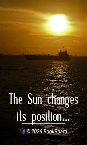 The Sun changes its position in space by August Tischner