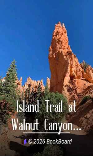 Island Trail at Walnut Canyon by Southwestern Monuments Association