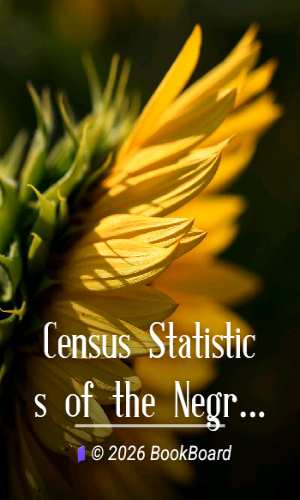 Census Statistics of the Negro: A Paper by Walter F. Willcox