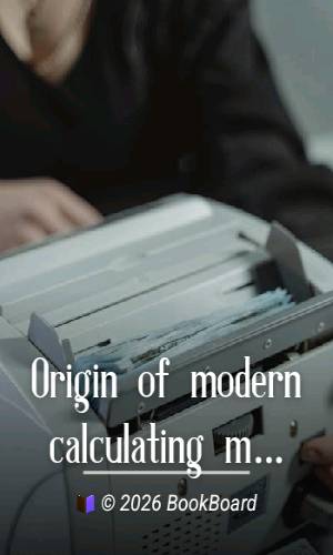 Origin of modern calculating machines by J. A. V. Turck